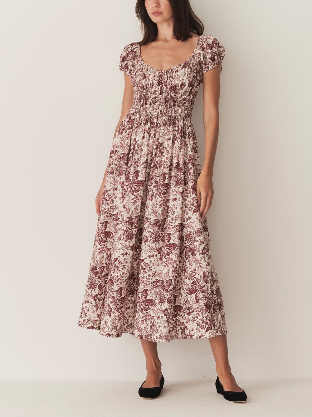 NWOT Dôen Quinley Dress in Toile Botanique | Size M - Picture 2 of 16